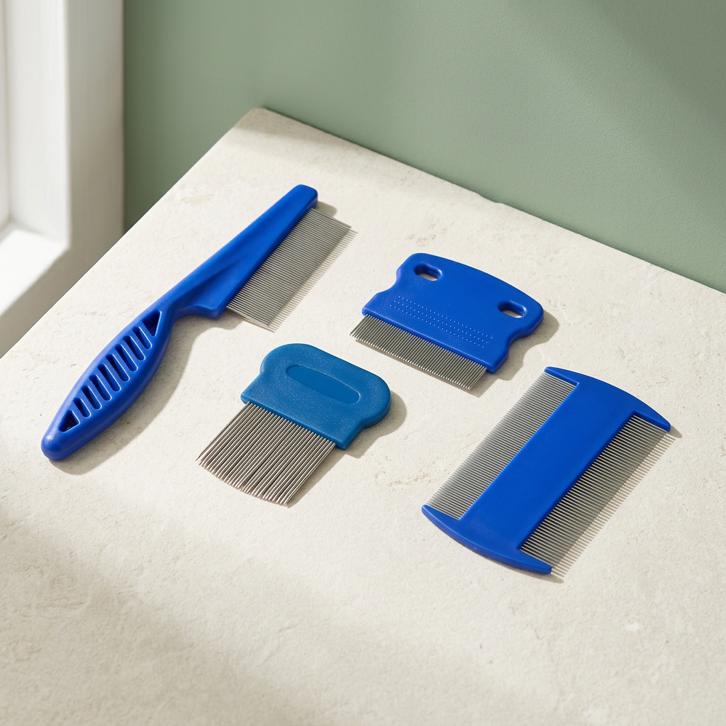 Flea Comb Set for Dogs & Cats | 4- or 6-Piece
