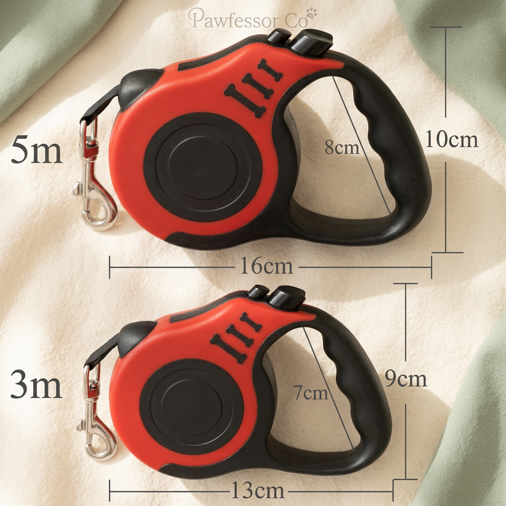3 m and 5 m leash housing dimension guide