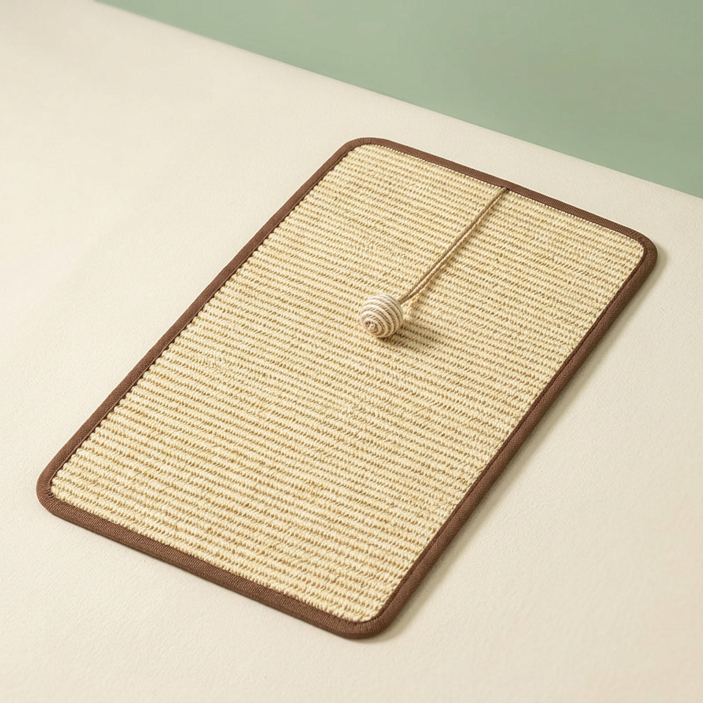 Sisal Cat Scratching Pad with Ball