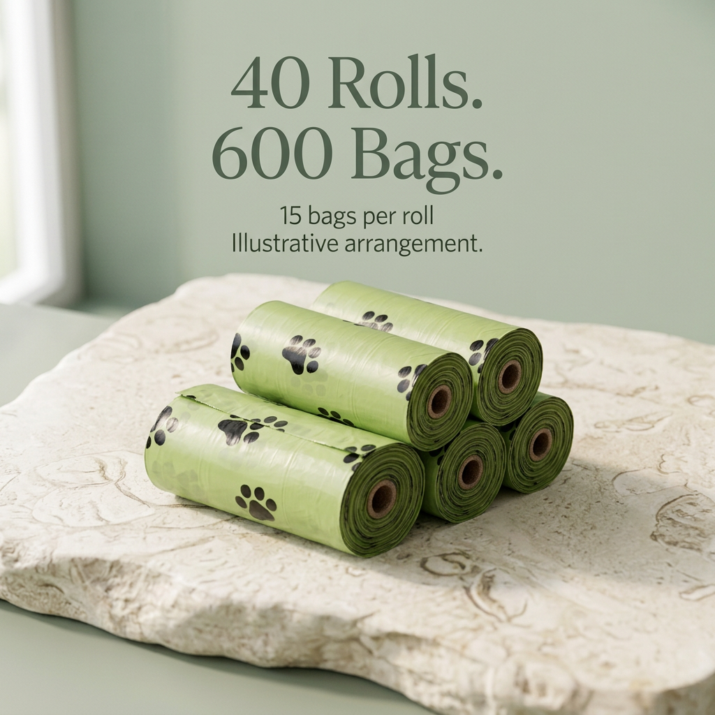 Dog Waste Bag Refill Rolls
