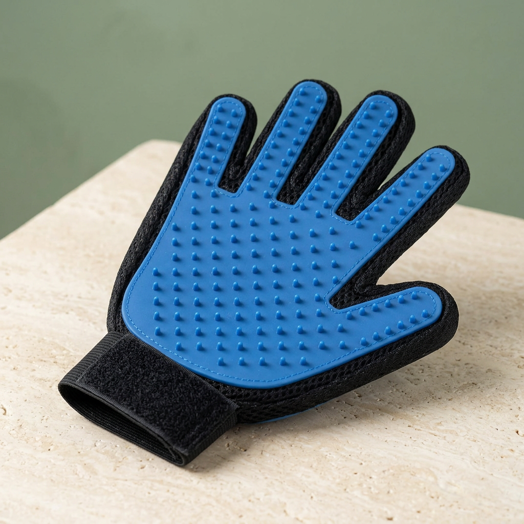 Pet Grooming Gloves for Dogs & Cats