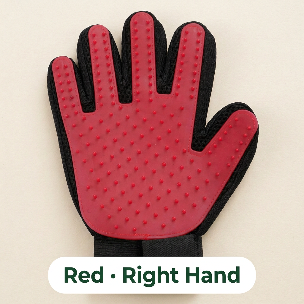 Pet Grooming Gloves for Dogs & Cats