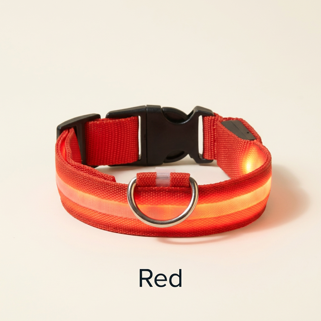 LED Light-Up Dog Collar