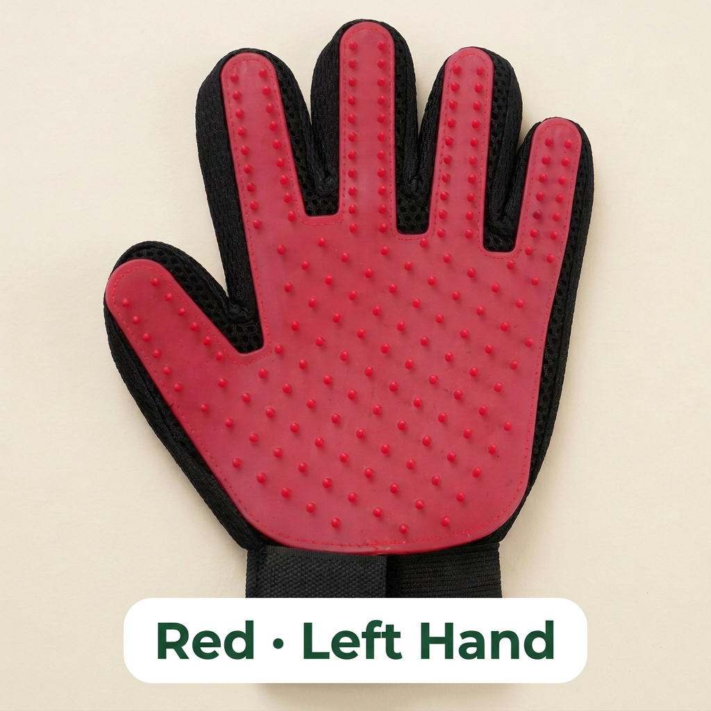 Pet Grooming Gloves for Dogs & Cats